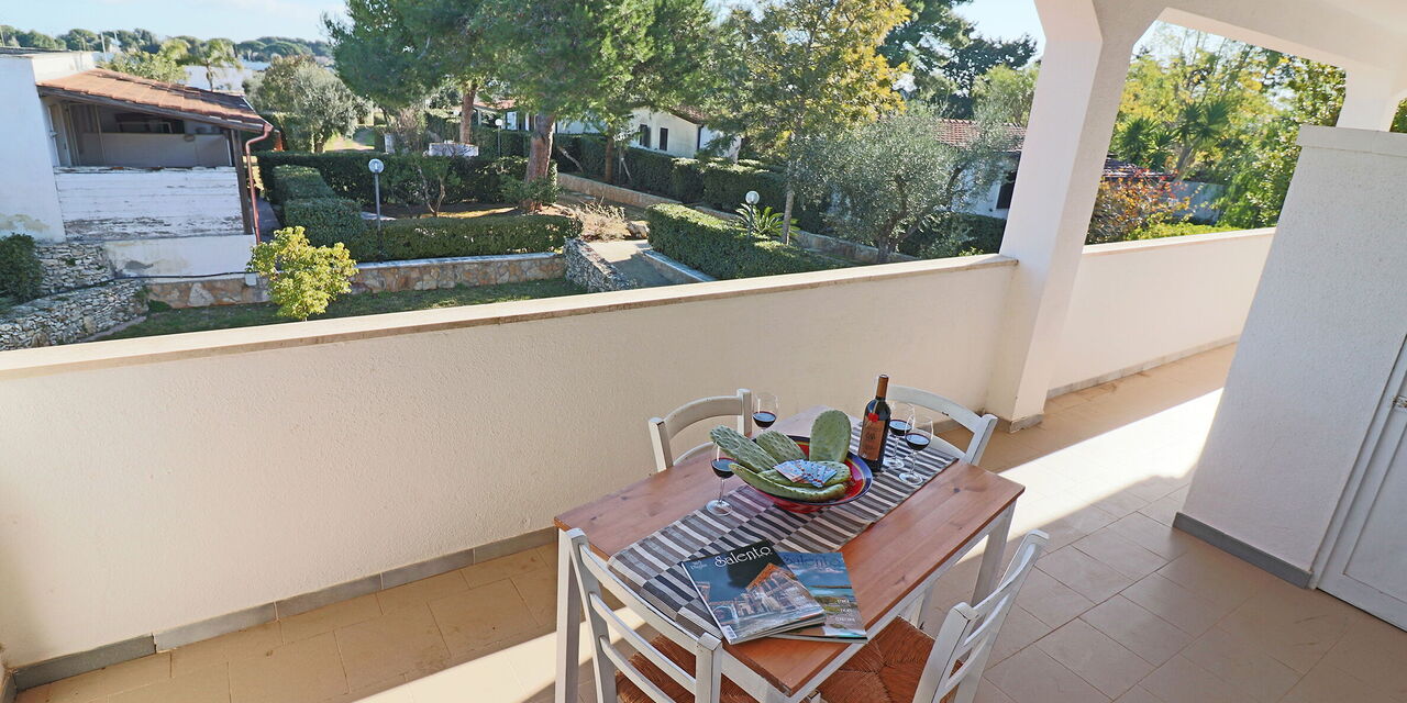 Torre Santo Stefano - Accommodation:&nbsp;Primitivo di Manduria: Balcony / Terrace / Patio, Outdoor