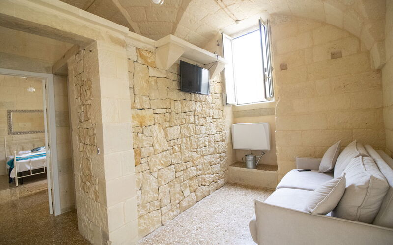 Coclea Heritage Suites - Alloggio:&nbsp;La Curte Suite: Soggiorno