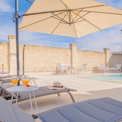 Antica Masseria Torre della Luna: Esterni, Piscina
