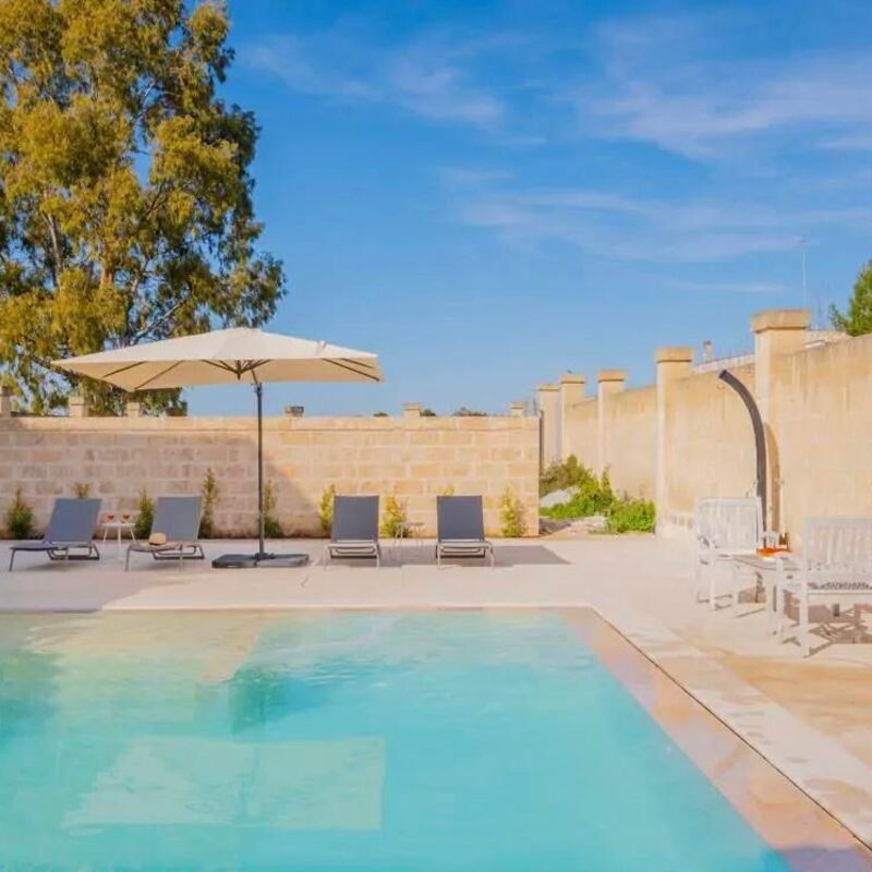 Antica Masseria Torre della Luna: Building Exterior, Pool