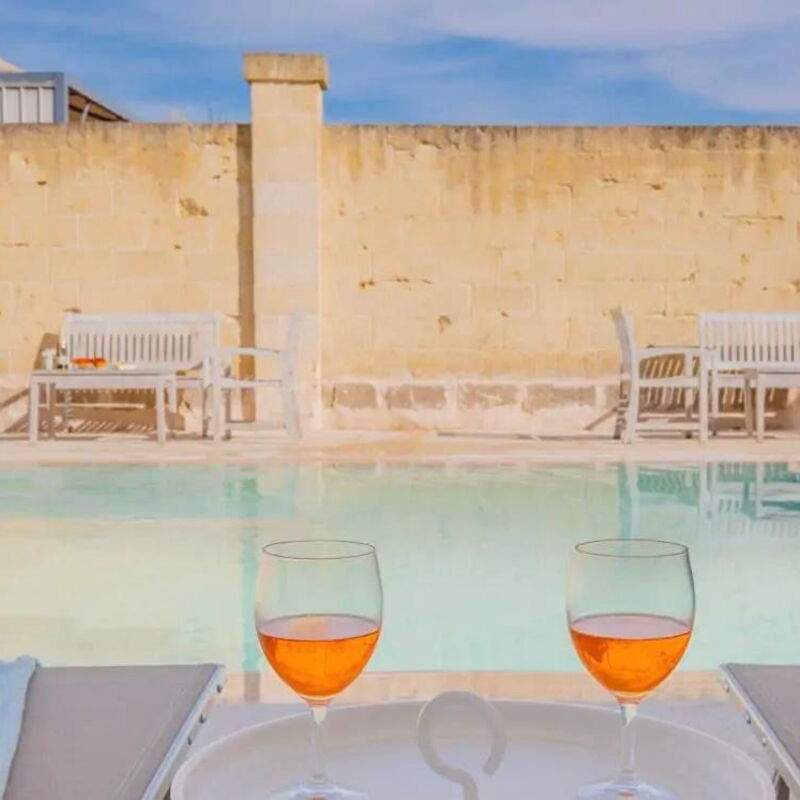 Antica Masseria Torre della Luna: Building Exterior, Pool