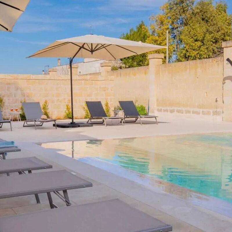 Antica Masseria Torre della Luna: Building Exterior, Pool