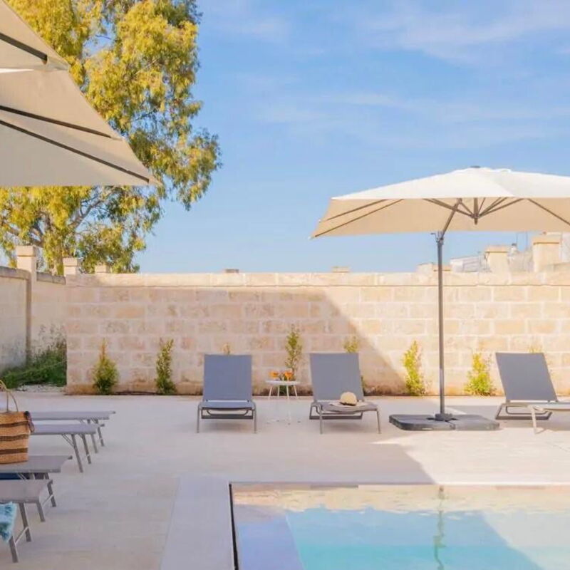 Antica Masseria Torre della Luna: Building Exterior, Pool