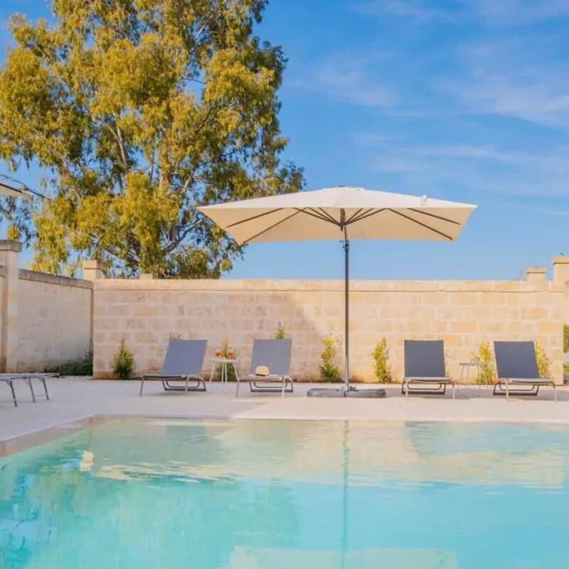 Antica Masseria Torre della Luna: Building Exterior, Pool