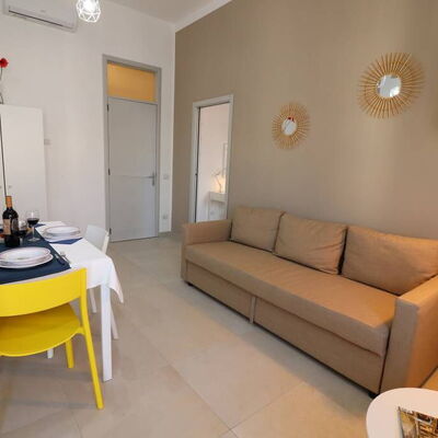 Casa Nike a Otranto: Salle à manger, Salon