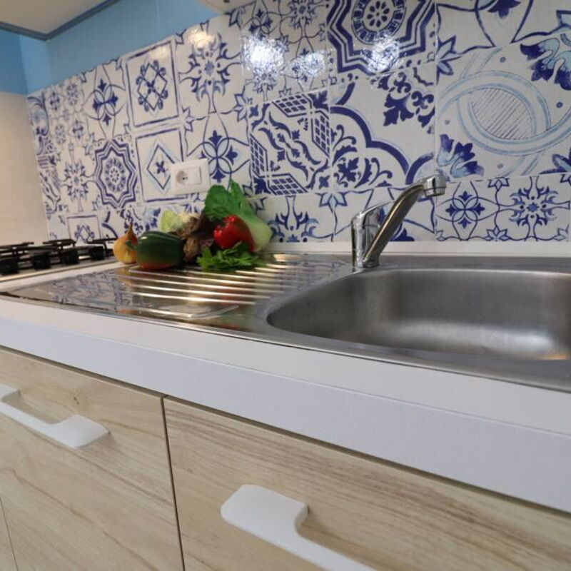 Casa Nike a Otranto: Kitchen
