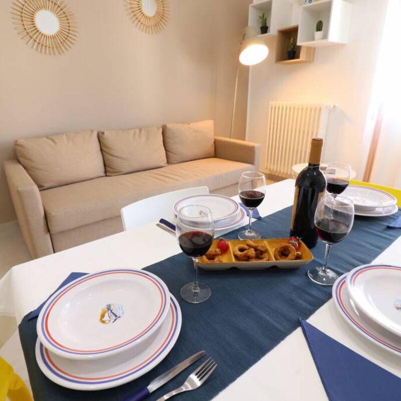 Casa Nike a Otranto: Kitchen, Living Room