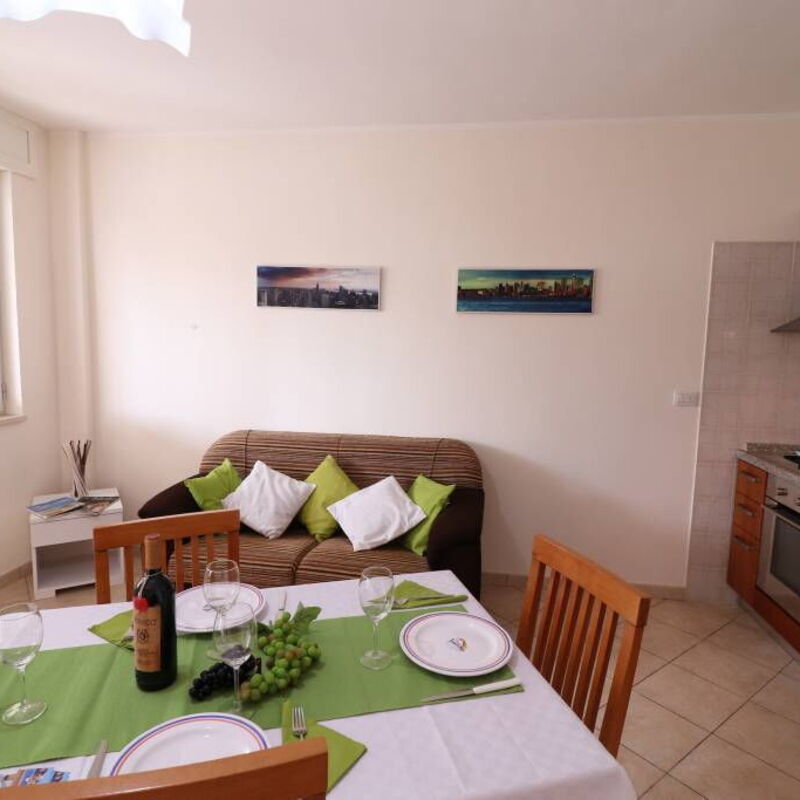Marzia: Dining Room, Living Room