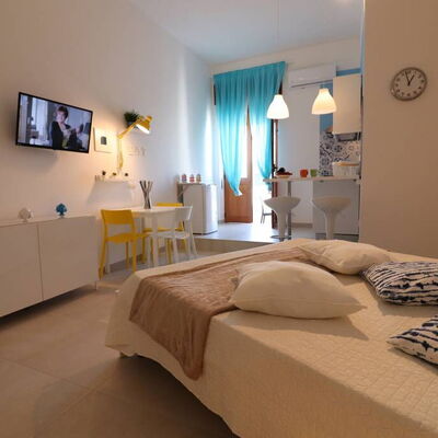 Casa Maya a Otranto: Camera da letto