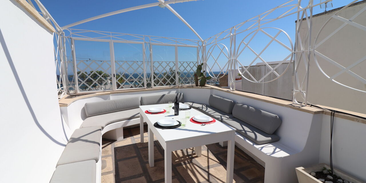 Dimora Storica Torre Matta a Otranto: Balcon / Terrasse / Patio, Été, Extérieur