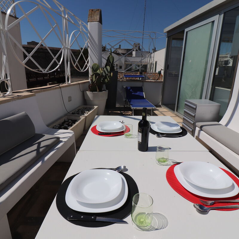 Dimora Storica Torre Matta a Otranto: Balcony / Terrace / Patio, Outdoor, Wellness