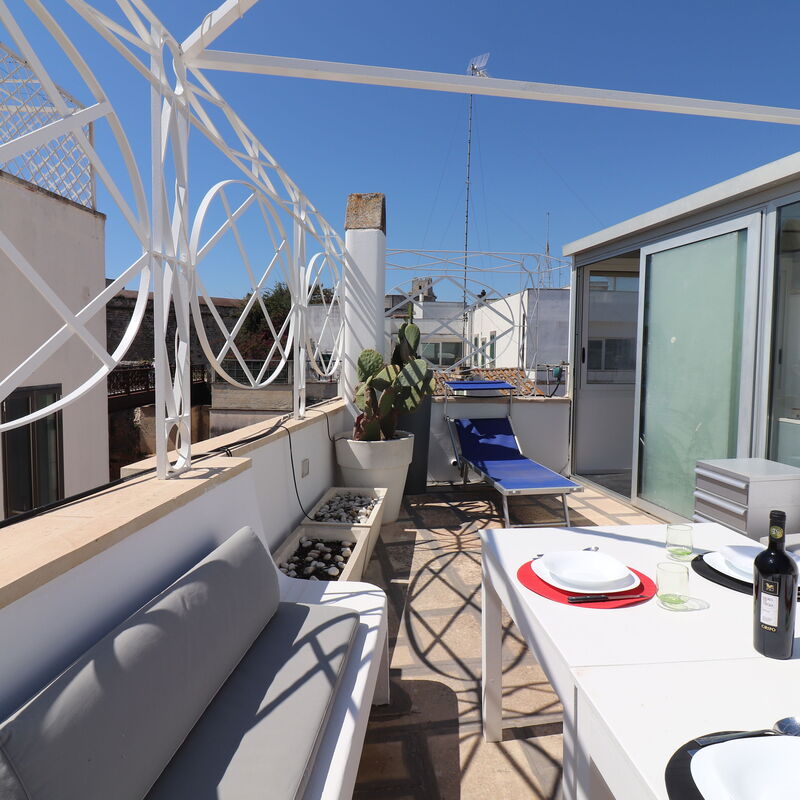 Dimora Storica Torre Matta a Otranto: Balcony / Terrace / Patio, Outdoor, Wellness