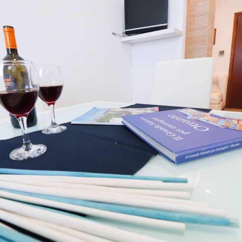 Casa Aurora a Otranto: Dining Room, Living Room, Room Detail