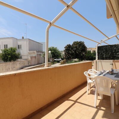 Casa Giselle a Otranto: all'aperto, Balcone / Terrazza / Patio
